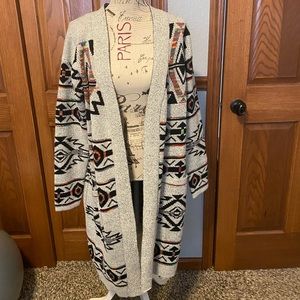 NWT- Heimish Aztec Cardigan- OS